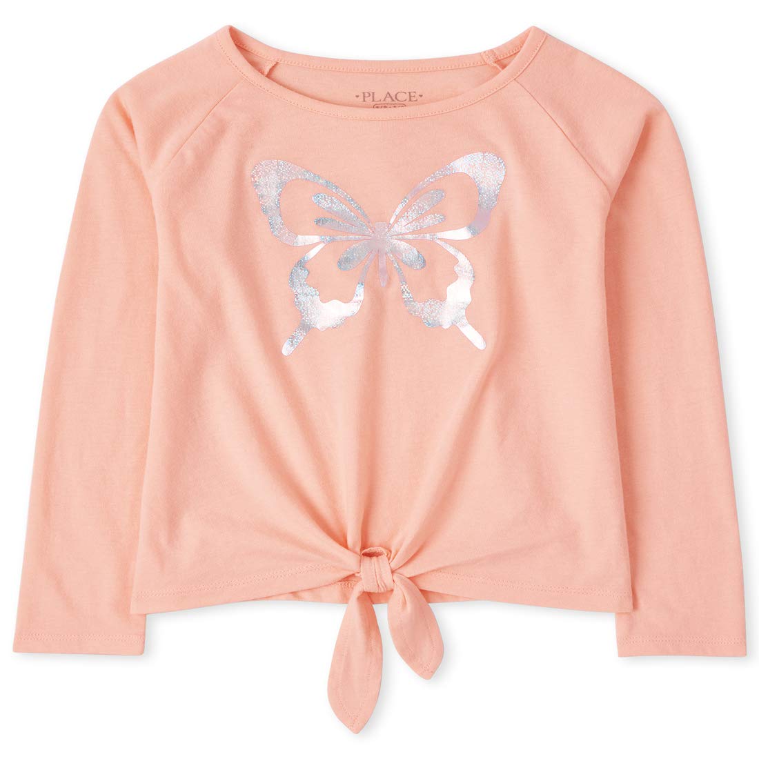 The Children's Place,Long Sleeve Top,Peach