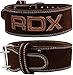 RDX Cow Hide Leather Gym Weight Lifting Belt Training Nubuck Powerlifting Back Support Fitness Bodybuilding