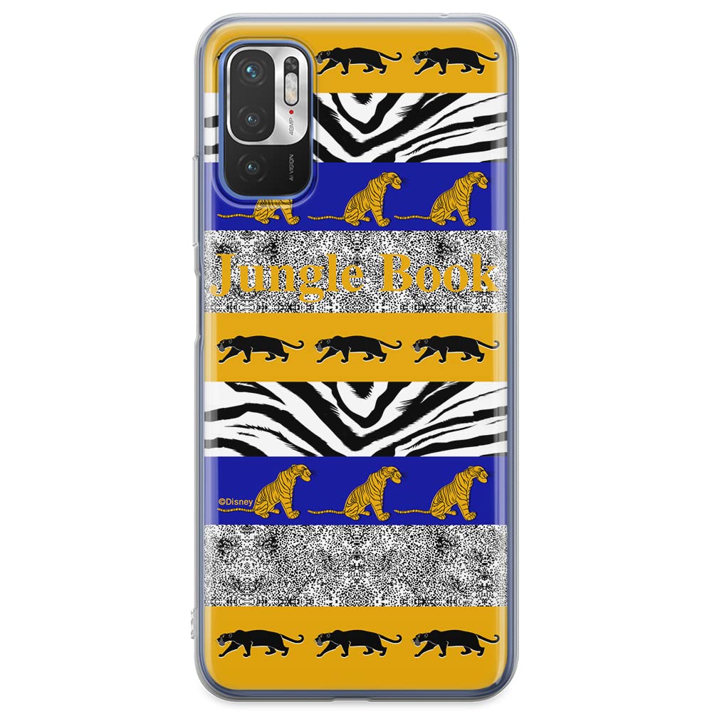 ERT GROUP mobile phone case for Xiaomi REDMI NOTE 10 5G / POCO M3 PRO original and officially Licensed Disney pattern Jungle Book 001 adapted to the shape of the mobile phone, case made of TPU