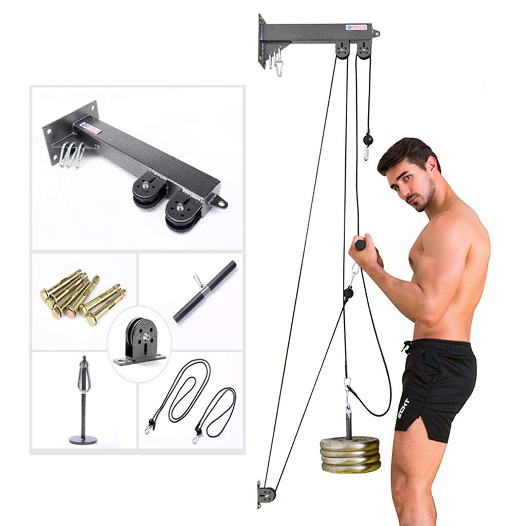 Buy Forearm Wrist Trainer, Tricep Workout Machine Walled Cable Pulley