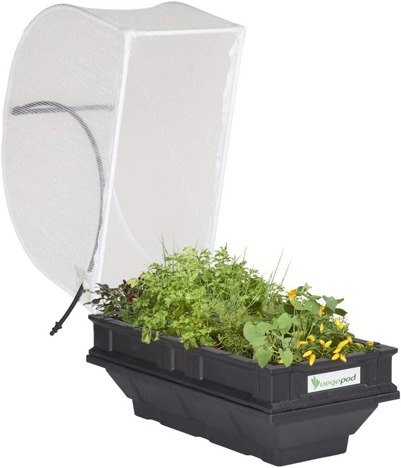 Vegepod, Raised Beds for Vegetable Garden, Self Watering Planter with Protective Cover, Easily Elevated to Waist Height