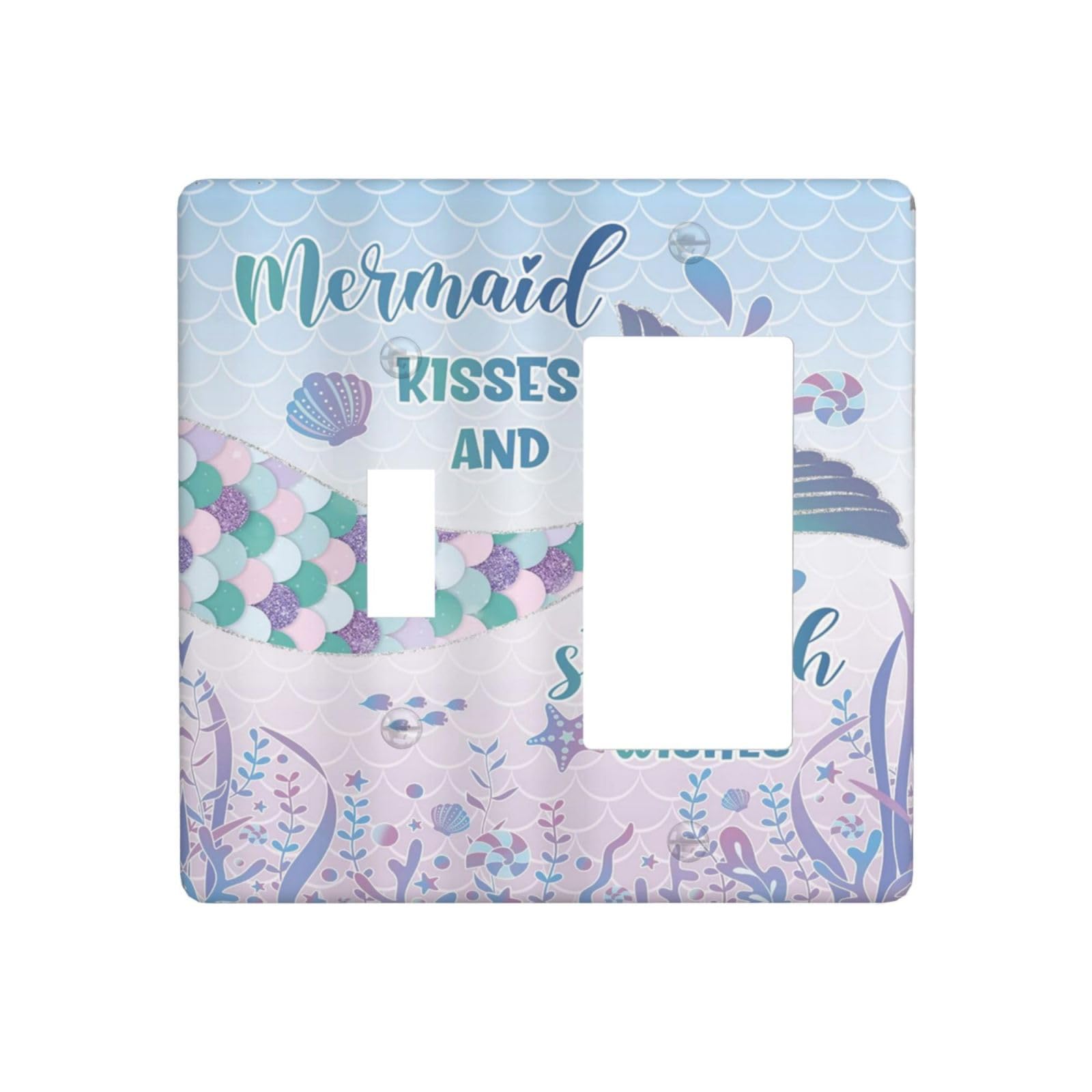 Mermaid Tail Girls Colorful Sea Ocean Animal Scale