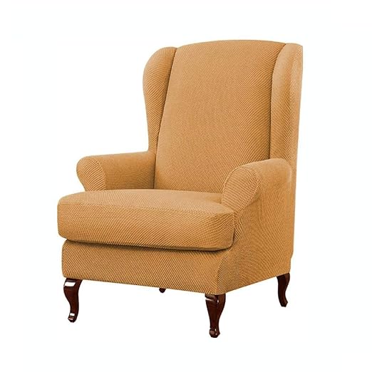 Fundas para sillones con brazos de madera | Sillones