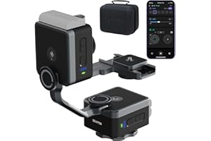 Zeapon PONS PT Motorized Pan Head, Pan and Tilt 2-axis Heads with Carrying Case for Zeapon Camera Slider 360 Degree Shooting and Waypoint Surrounding, for Commercial Timelapse Panorama Videography