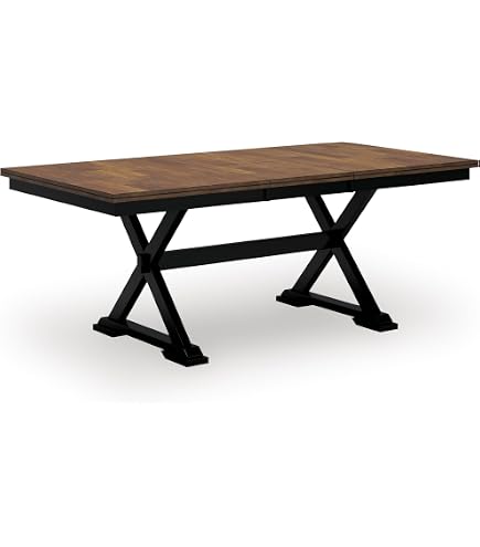 Amazon.com: Lexicon 84-102 Inch Extendable Dining Table for 4-8