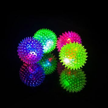 led rubber ball