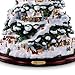 Thomas Kinkade Village Christmas Artificial Tabletop Christmas Tree by The Bradford Exchange