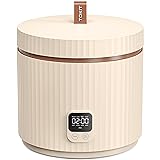 TOKIT Rice Cooker Small 3 Cup Uncooked /6 Cup