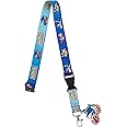 Bioworld Sonic The Hedgehog Characters Blue Lanyard with ID Sleeve, OSFA