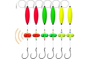 Dovesun Catfish Rigs Santee Rig Catfish Float Rigs Circle Hooks 5/0 6/0 8/0 Catfishing Tackle 3pcs/6pcs