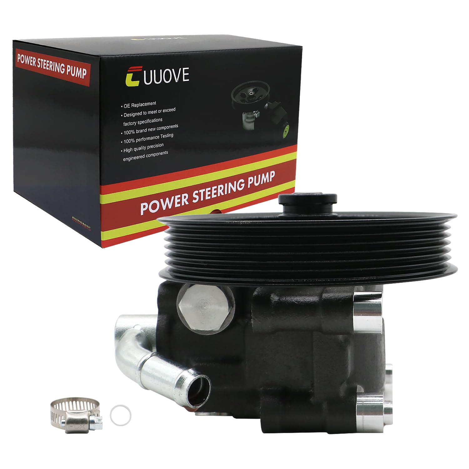 Photo 1 of *****VDERY USED DIRTY****
Cuuove 20-312P1 Power Steering Pump with Pulley Fits for 2003-2006 Ford Expedition 2004-2008 F-150, 2006 2007 2008 Lincoln Mark LT, 2003-2006 Navigator for 4.6L 5.4L V8, Power Assist Pump Assembly