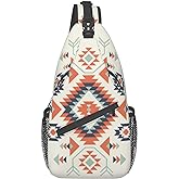 Vintage Elephant Sling Backpack Unisex Crossbody Chest Bag Shoulder Chest Bag For Women Men Hiking Travel