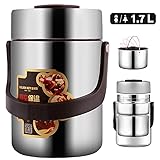 Vacuum Bento Lunch Box Food Carrier 304 Stainless