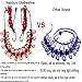 Travel Clothesline,4m/13ft Portable Retractable Adjustable Clothes Line Rope with 1 Waterproof Bag, 12 Clothespins, 13 Anti-Skid Clips for Outdoor and Indoor (Red)