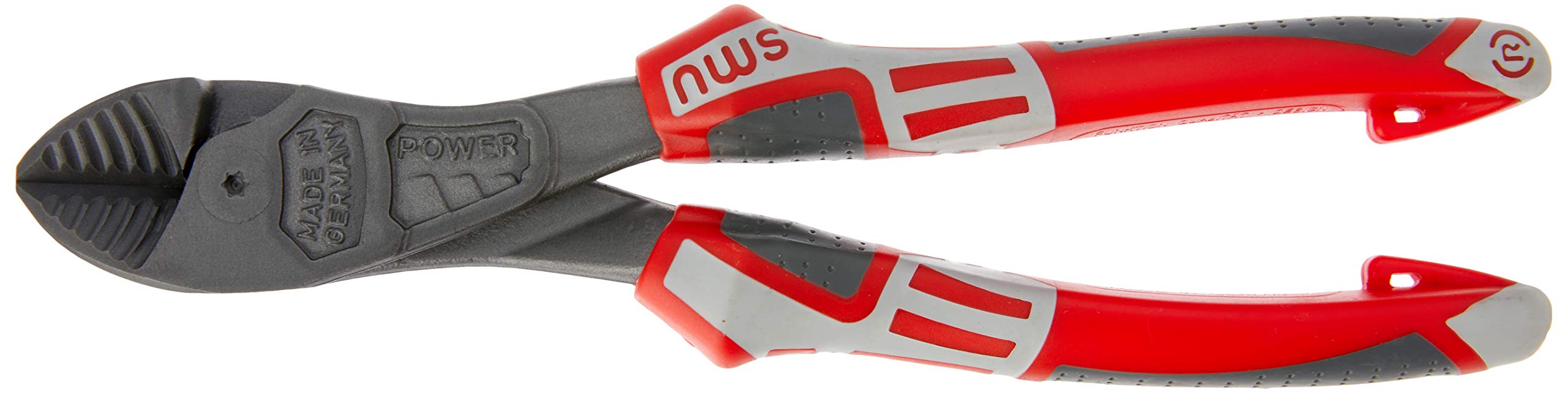 Nws 137-69-200-SB Number 137-69 Heavy Duty Side Cutter, Silver/Red, 200 mm