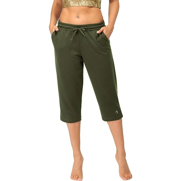 Pantalon De Yoga Capri Yogalicious Taille M, Noir, Taille Haute, Ultra Doux, Idéal Running Et Gym