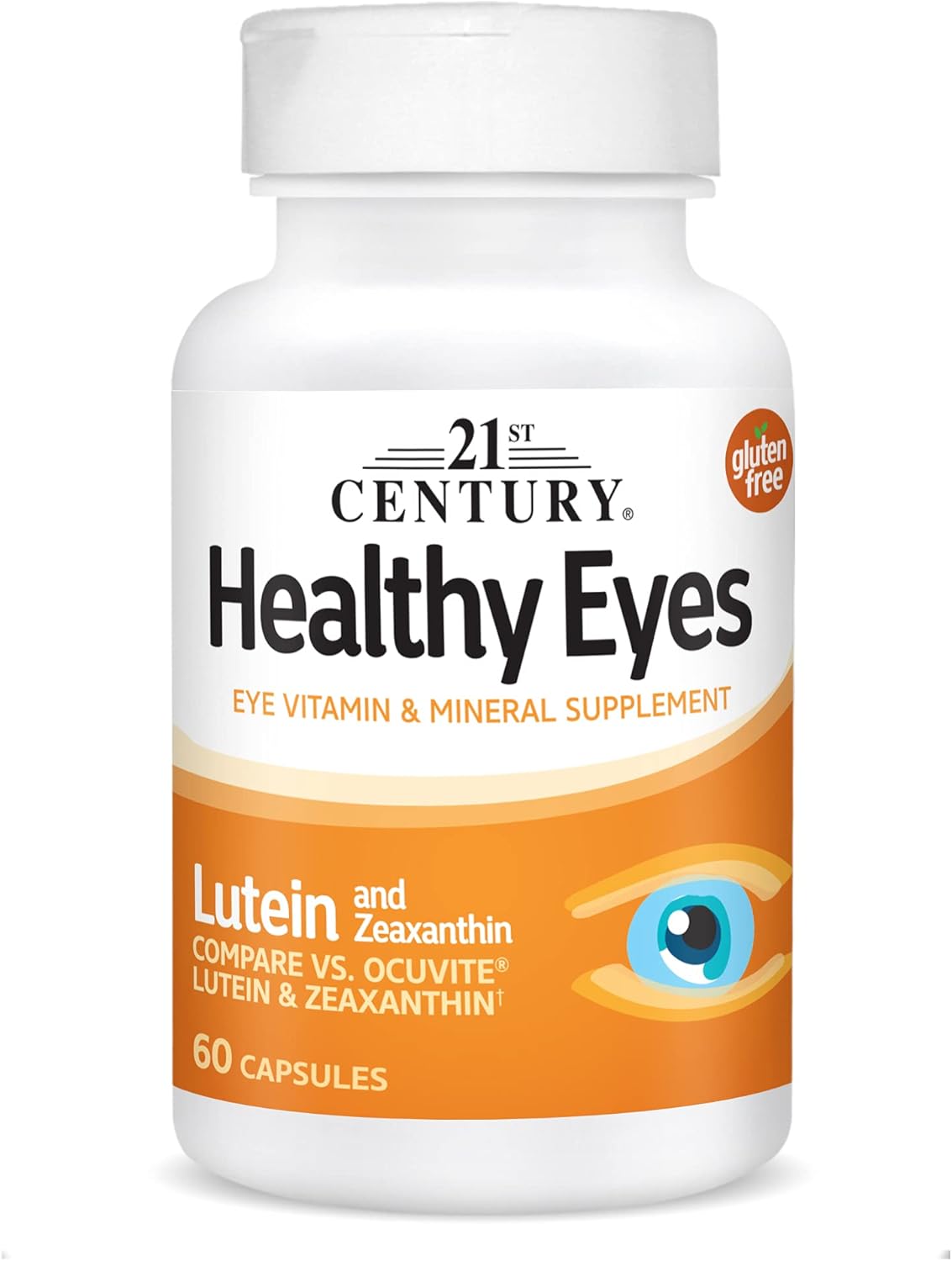 21st Century, Healthy Eyes, Lutein & Zeaxanthin, Advanced Antioxidant