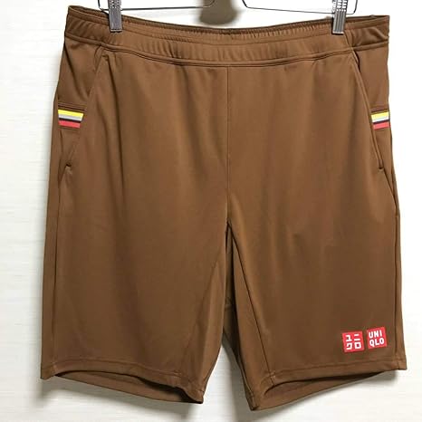 Amazon Co Jp Uniqlo ユニクロ Nkドライショートパンツ18fra 茶 Xlサイズ 錦織圭 ルメール テニス スポーツ 販売終了 人気 ホビー