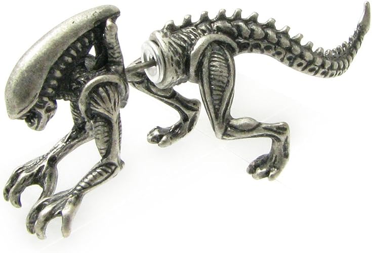 Amazon ピアス 地球外生命体 宇宙人 地球外生物 立体ピアス カジュアルピアス Kp アンティークシルバーカラー ジュエリー 通販 Amazon ピアス 地球外生命体 宇宙人 地球外生物 立体ピアス カジュアルピアス Kp アンティークシルバーカラー ジュエリー 通販