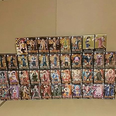 Amazon One Piece ワンピース ワンピース Grandline Men Lady Manhood2 造形王 Film Gold 15th 2年後 麦わらの一味 ナムコ モーリー限定 計41種セット アニメ 萌えグッズ 通販