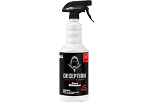 Deception Scents Hunting Field Spray - 32oz Scent Remover Hunting Bottle, Clothing Safe Hunters No Scent Spray Hunting - Hunting Odor Control, Eliminates Odors at The Source