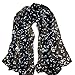 DZT1968® Autumn Winter Women Girl Music Notes Design Long Chiffon Shawl Scarf Pashmina