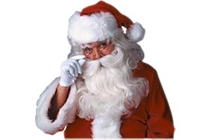 RUBIES Rubie's Men's Value Santa Beard and Wig Set
