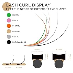 LASHVIEW Ellipse Flat Eyelash Extension,Flat