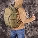 HUKOER 35L/45L Military Tactical Backpack -Tactical Assault Molle Rucksacks Waterproof Expandable Hunting Backpack Outdoor Daypack for Hiking Camping Trekking Hunting Bag (Khaki-35L)