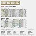 Streetwise Portland Map - Laminated City Center Street Map of Portland, Oregon - Folding pocket size travel map with Max Light Rail map