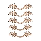 Fvstar 5pcs Antique Dresser Handles, Farmhouse