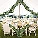 Outgeek 6.5' Long Artificial Eucalyptus and Willow Leaves Hanging Greenery Garland Artificial Vine Wedding Decorations Indoor Outdoor