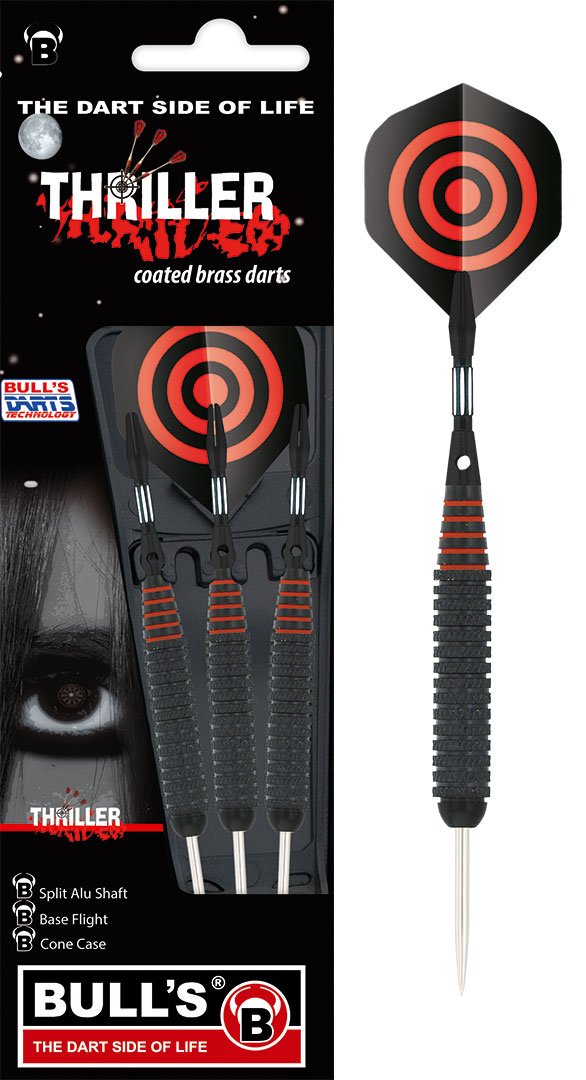 Bulls Thriller Steel Dart – Black, 24g