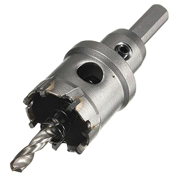 Generic Carbide Tip Metal Cutter Stainless Steel HSS Drill Bit Hole Saw Holesaw Size:25mm