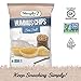 Simply 7 Chickpea Hummus Chips, Sea Salt, 5 Ounce (Pack of 12)