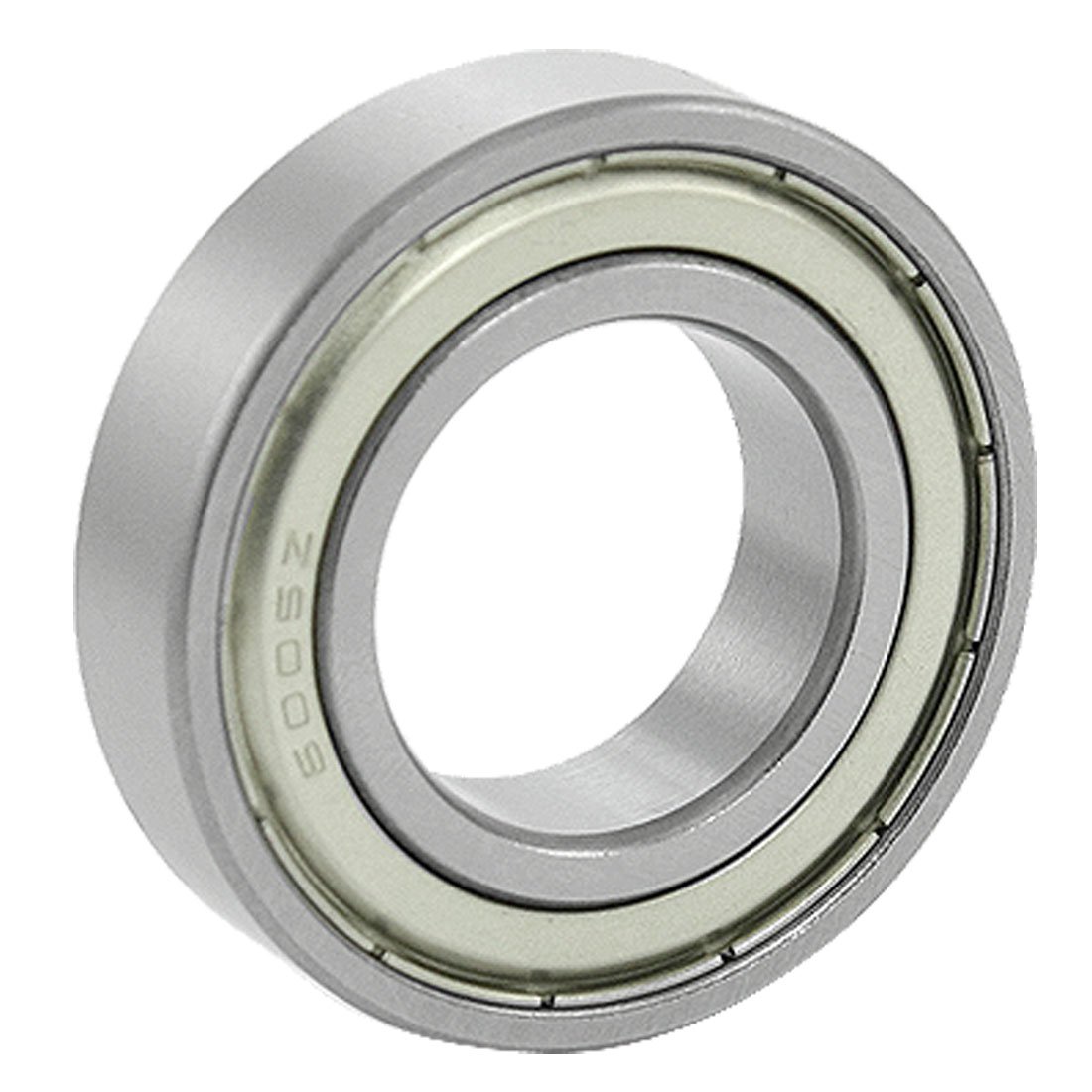 Sourcingmap A11111600ux0018 25mm ID 47mm OD 12mm Width Deep Groove Double Shielded Wheel Axle Ball Bearing 6005Z, 0.98 Metal