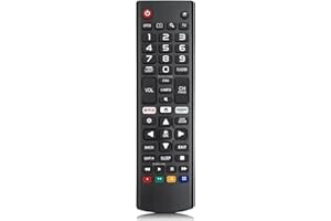 NULIVING Universal Remote Control for LG TV Remote,AKB75095307 Compatible with All Models for LG Brand, with Netflix Prime Video Shortcut Buttons AKB75375604 AKB75675304 AKB74915305 AKB76037601