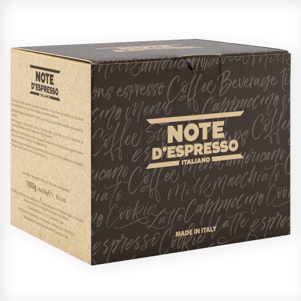 Note d'Espresso Intenso VacuumPacked Coffee 250g x 4 pack Amazon.co