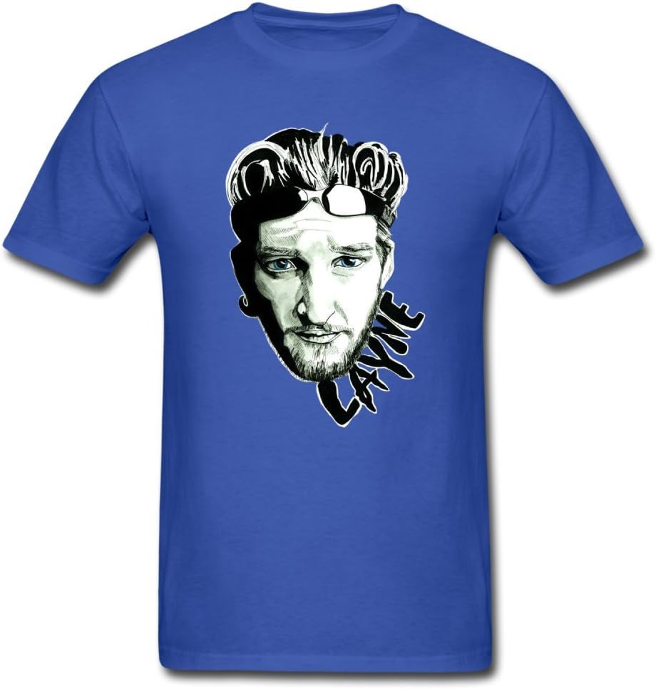 Lakerstar Men's Layne Staley Fan Art Poster Fashion T-Shirts Small