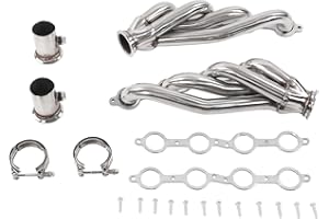 20PCS Set Engine Conversion Swap Header 304 Stainless Steel Replacement for LS Series Motors