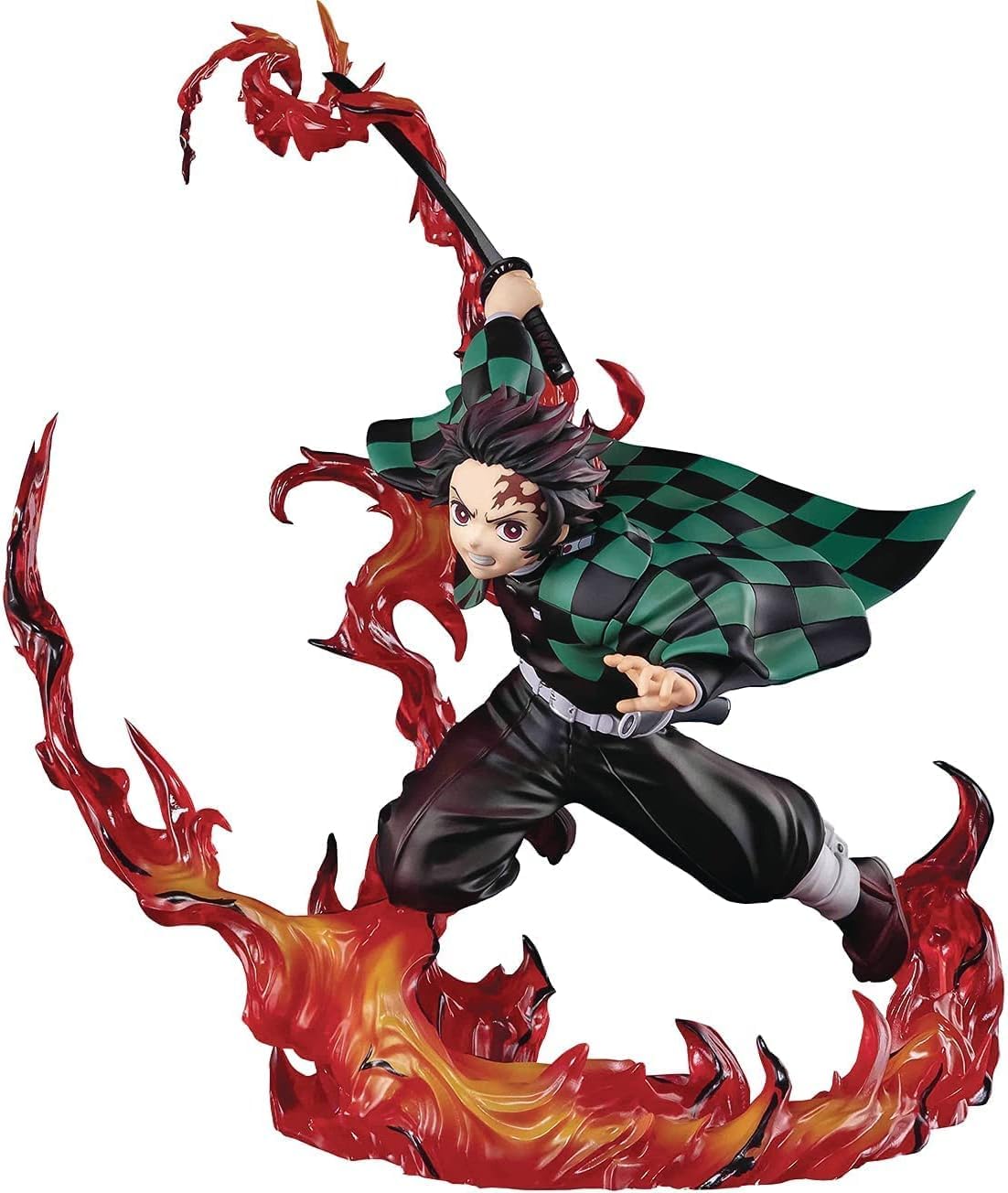 Bandai Tamashii Nations Tamashi - Demon Slayer - Tanjiro Kamado Total Concentration Breathing, Spirits FiguartsZERO, Multicolor, 61513-8