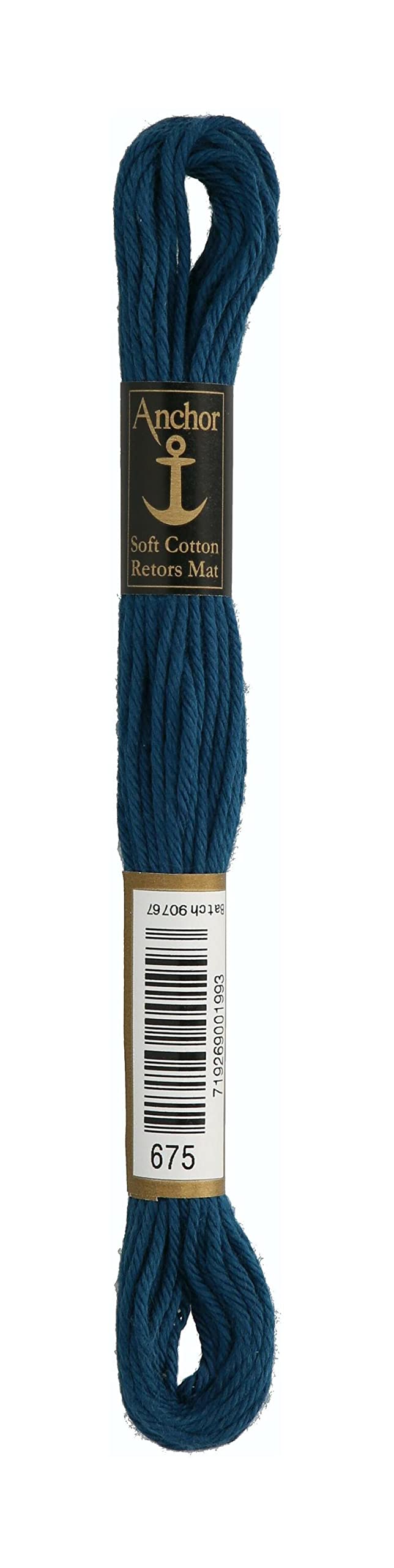 ANCHOR Embroidery Threads Matt Embroidery Thread, Run Length: 10M 675