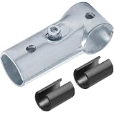 10 Sets T Pipe Connectors Tee Clamps, Fits 3/4" EMT Conduit Directly | Adapter Shims for 1/2" EMT