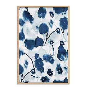 SIGNWIN Framed Canvas Wall Art Ink Painting Canvas...