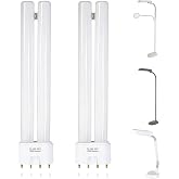 PL18-B Replacement Bulb Compatible with OttLite, 18W 2G11 Base, 2-Pack | Compatible with OttLite PL18-B type lamps including T18330, T186C0, T40112; 18W tube with 2G11 base, 5500K daylight, 930LM
