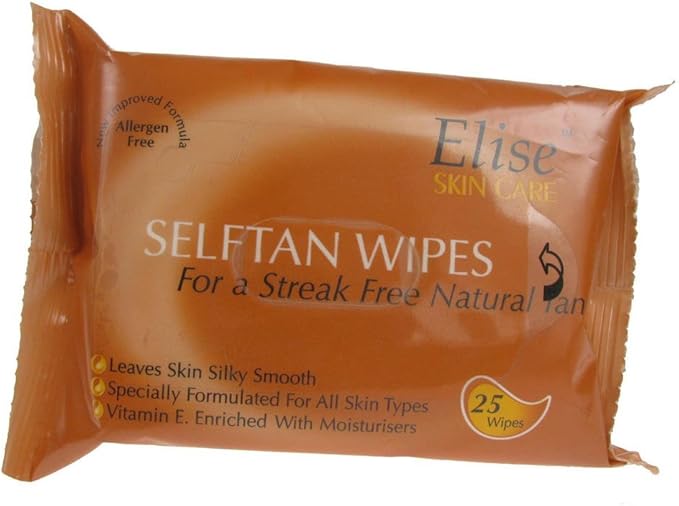 Elise Self Tan Wipes x25pcs Amazon.co.uk Beauty