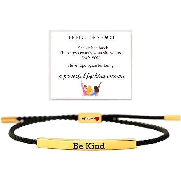 Motivations-Armband 'Remember Who The F You Are' – Verstellbar, Geflochten & Inspirierend Als Geschenk Für Frauen & Teens