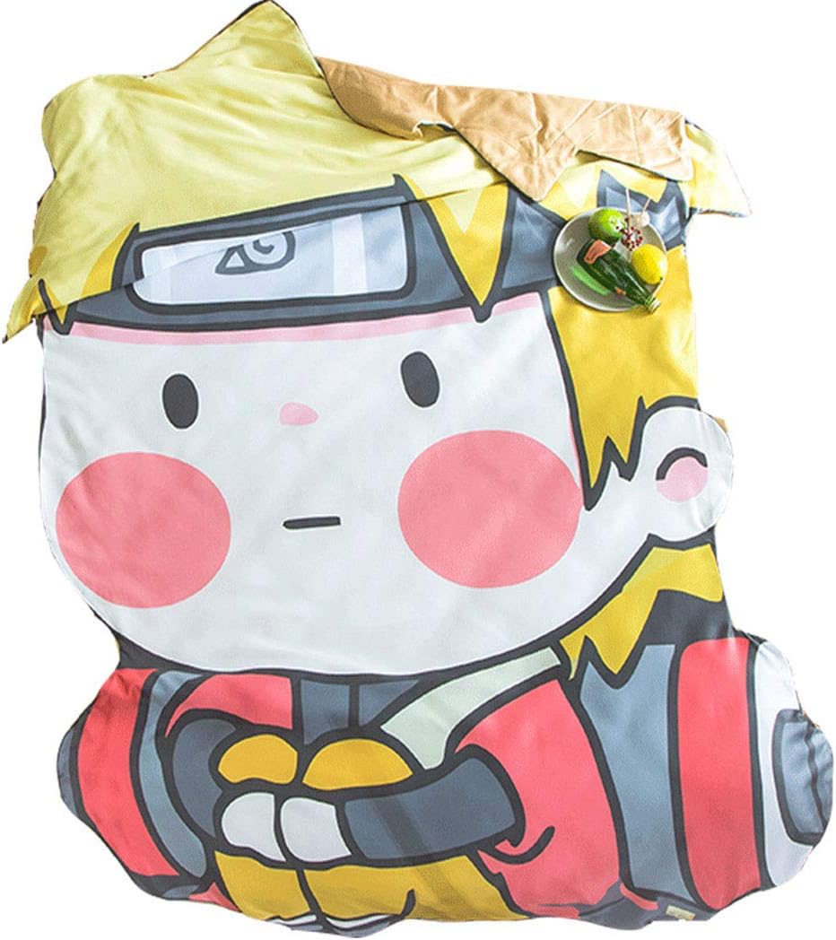 FJMM Anime Thin Quilts Uzumaki Naruto Throw Blanket 3D
