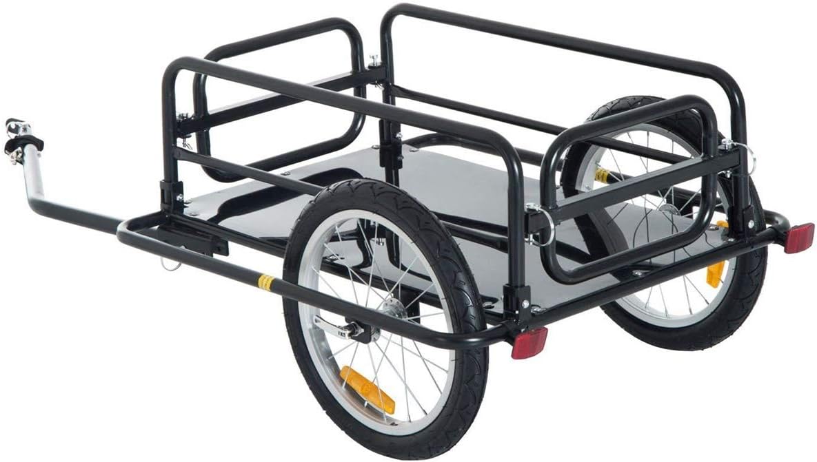 Wichai Shop Wanderer Folding Bicycle Bike Cargo Trailer