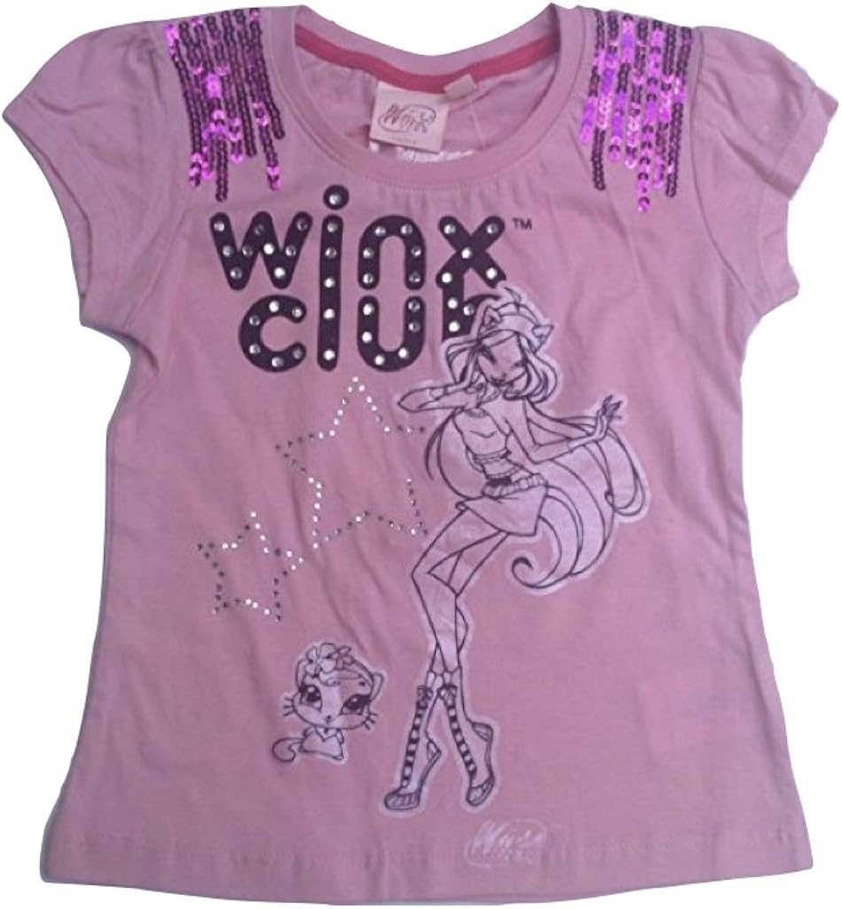 Winx Winx Club TShirt (104, rosa) TShirts Amazon.de Bekleidung
